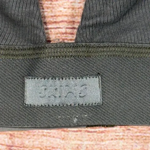 SKIMS Large Cotton Rib Plunge Bralette - Picture 2 of 8